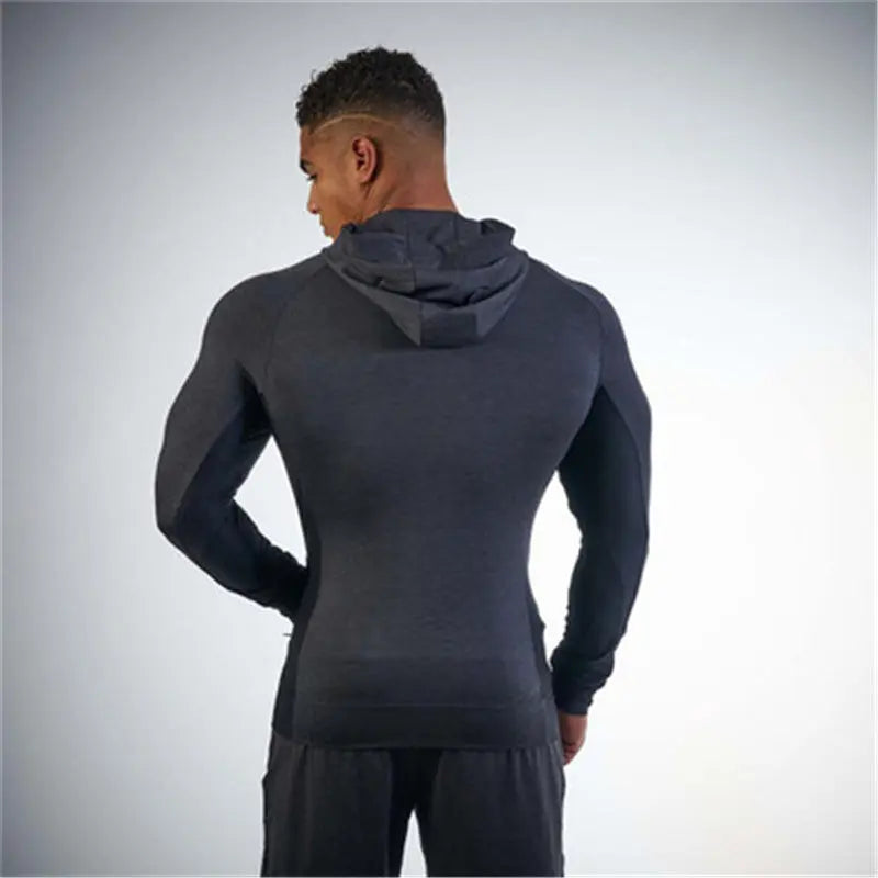 Top leisure sports outdoor sweater hooded jacket men - WAlMYe #