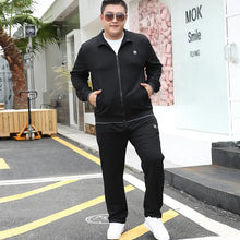 Load image into Gallery viewer, Tracksuit Men Set Autumn Clothes Plus Size Jacket Sport - WAlMYe #
