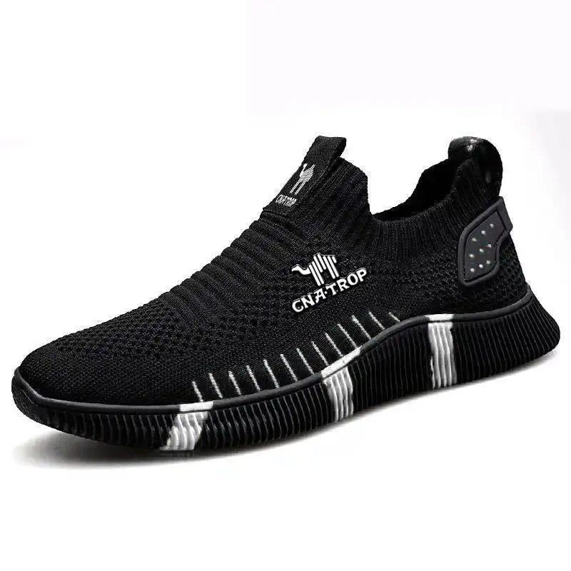 Trendy Flying Woven Breathable One Pedal Sports Casual And Lightweight Comfortable Travel Shoes - WAlMYe #