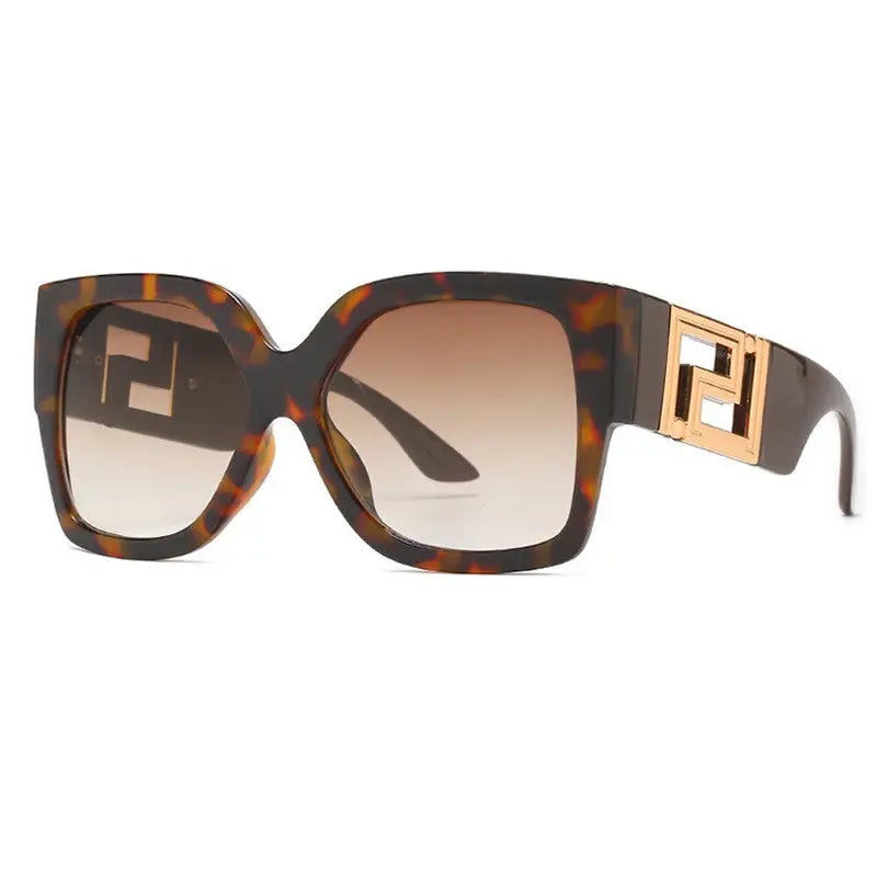 Trendy Retro Sunglasses Square Frame Fashion Sunglasses - WAlMYe #