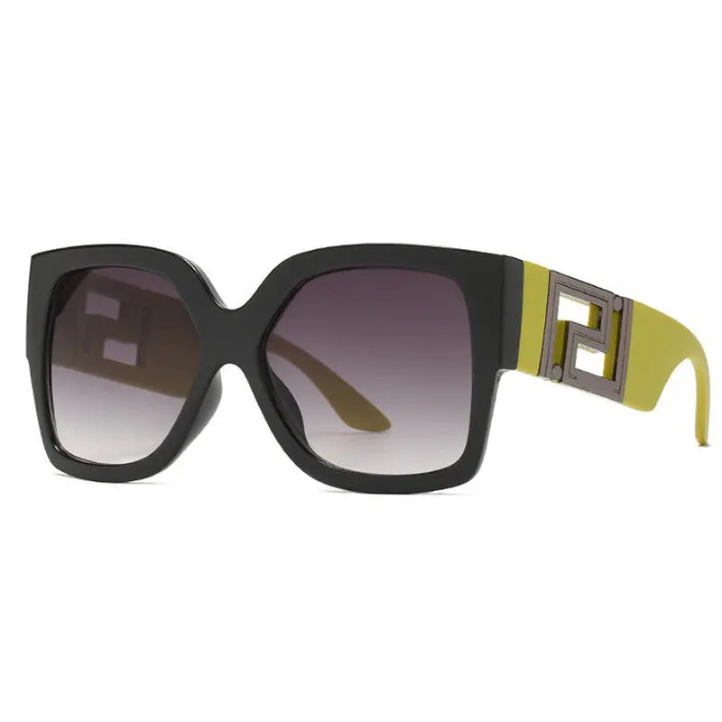 Trendy Retro Sunglasses Square Frame Fashion Sunglasses - WAlMYe #