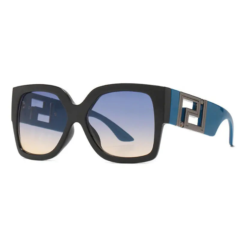 Trendy Retro Sunglasses Square Frame Fashion Sunglasses - WAlMYe #