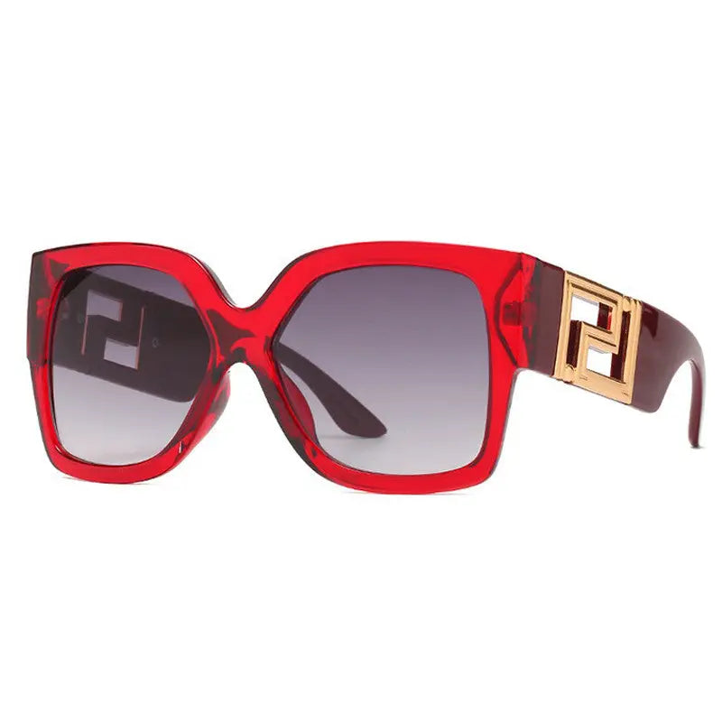 Trendy Retro Sunglasses Square Frame Fashion Sunglasses - WAlMYe #