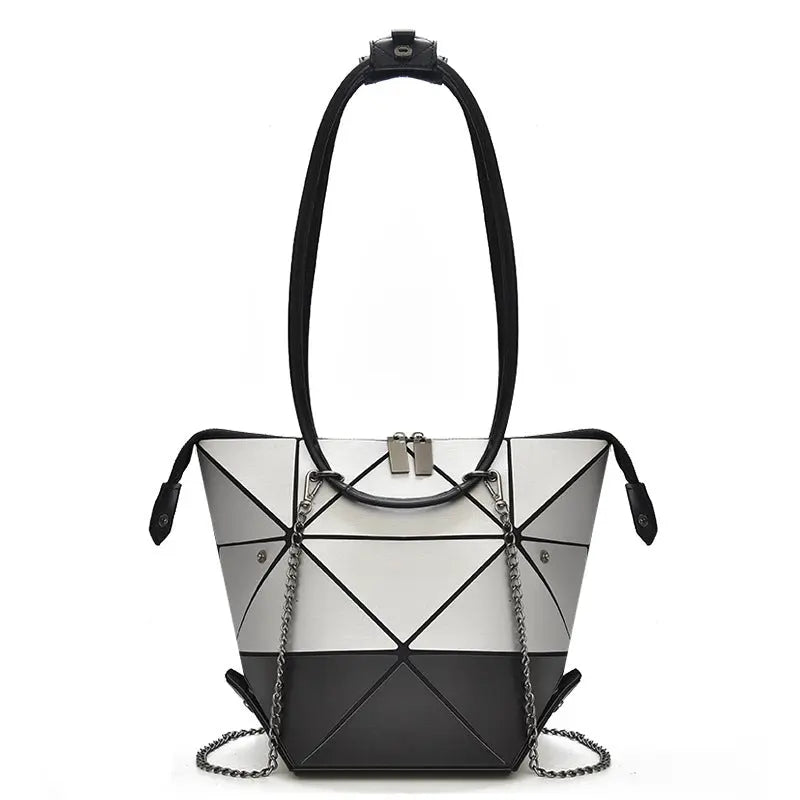 Trendy Variety Bag Folding Geometric Portable Diamond Laser - WAlMYe #