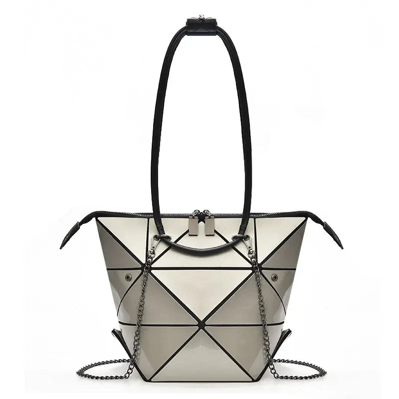 Trendy Variety Bag Folding Geometric Portable Diamond Laser - WAlMYe #