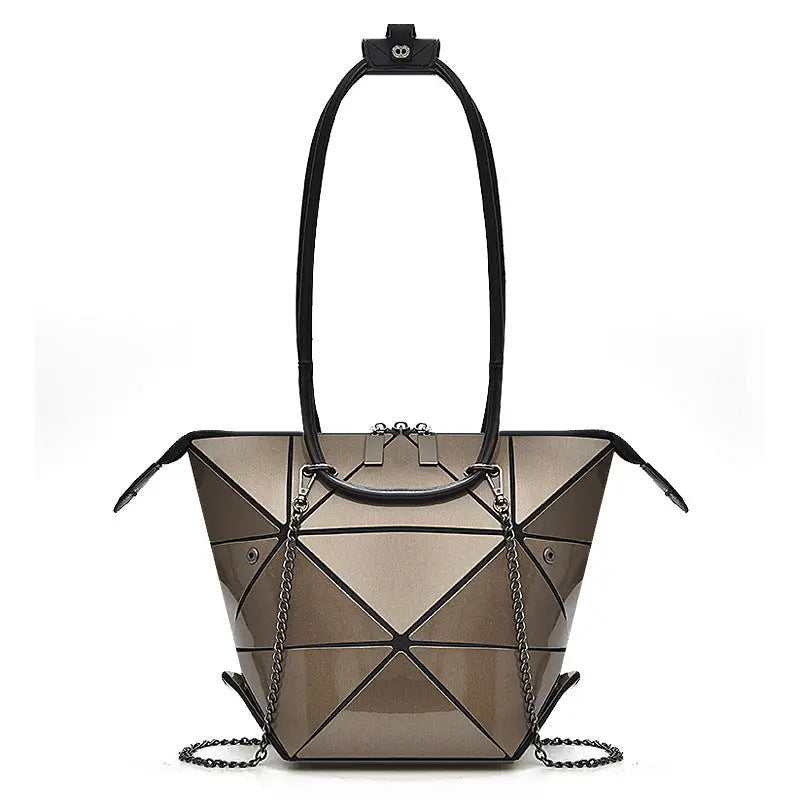 Trendy Variety Bag Folding Geometric Portable Diamond Laser - WAlMYe #