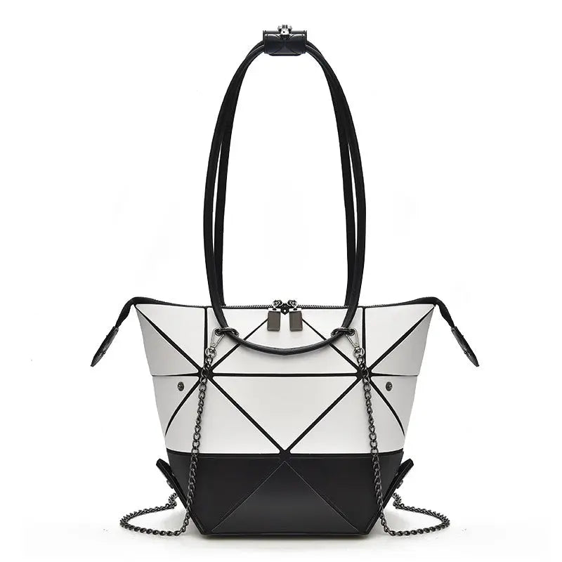 Trendy Variety Bag Folding Geometric Portable Diamond Laser - WAlMYe #
