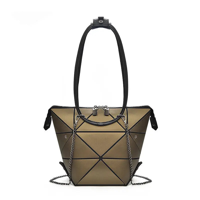 Trendy Variety Bag Folding Geometric Portable Diamond Laser - WAlMYe #