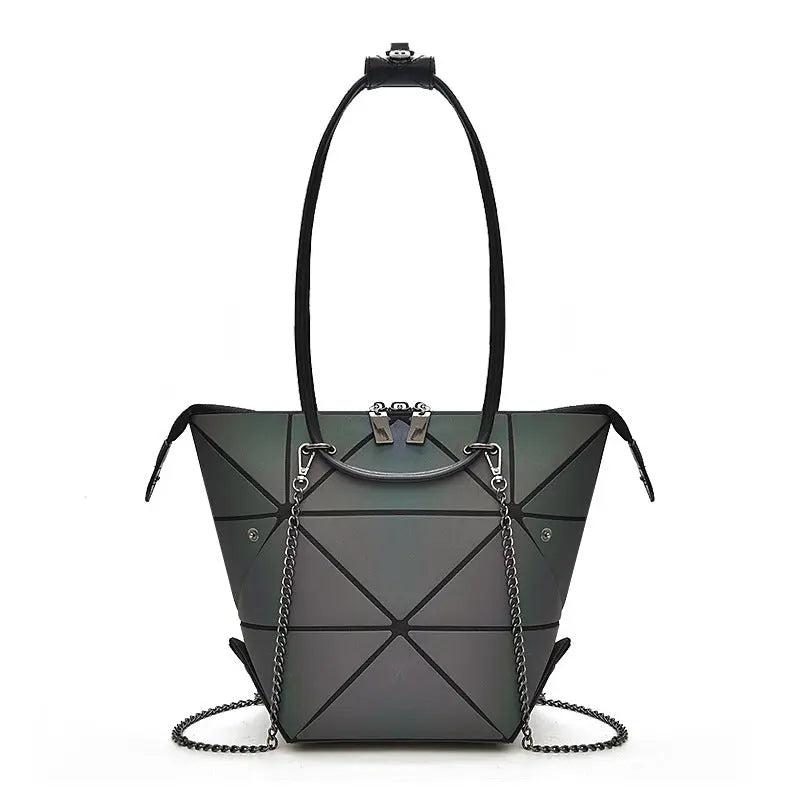 Trendy Variety Bag Folding Geometric Portable Diamond Laser - WAlMYe #