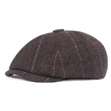 Load image into Gallery viewer, Unisex Autumn Winter Newsboy Caps Men And Women Warm Tweed O - WAlMYe #
