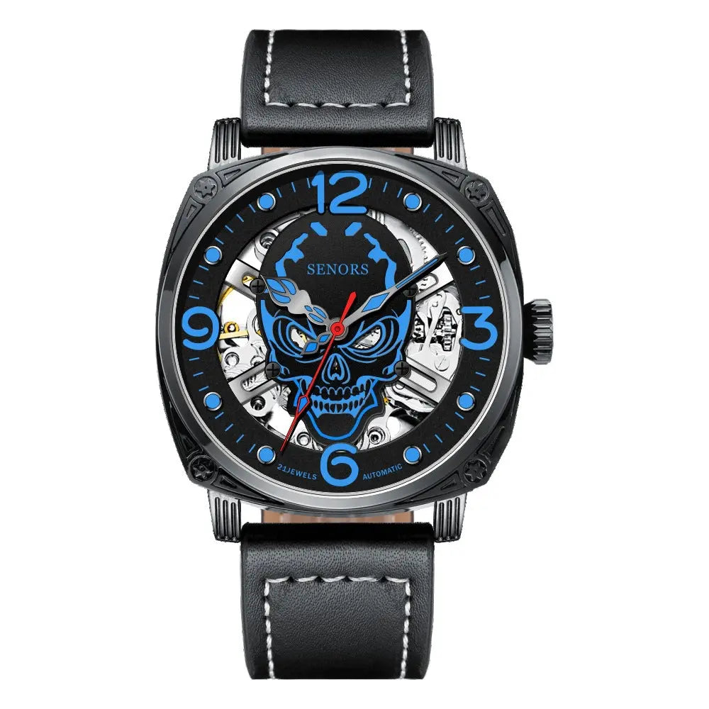 Upgraded Super Luminous Skull Mechanical Watch - WAlMYe #