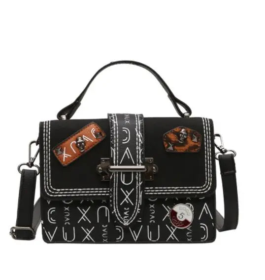 Versatile Ins Messenger  Badge Fashion Hand Small Square Bag - WAlMYe #