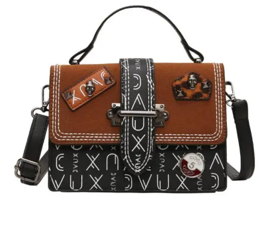 Versatile Ins Messenger  Badge Fashion Hand Small Square Bag - WAlMYe #