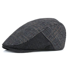 Load image into Gallery viewer, Vintage British Check Men&#39;s Warm Beret - WAlMYe #
