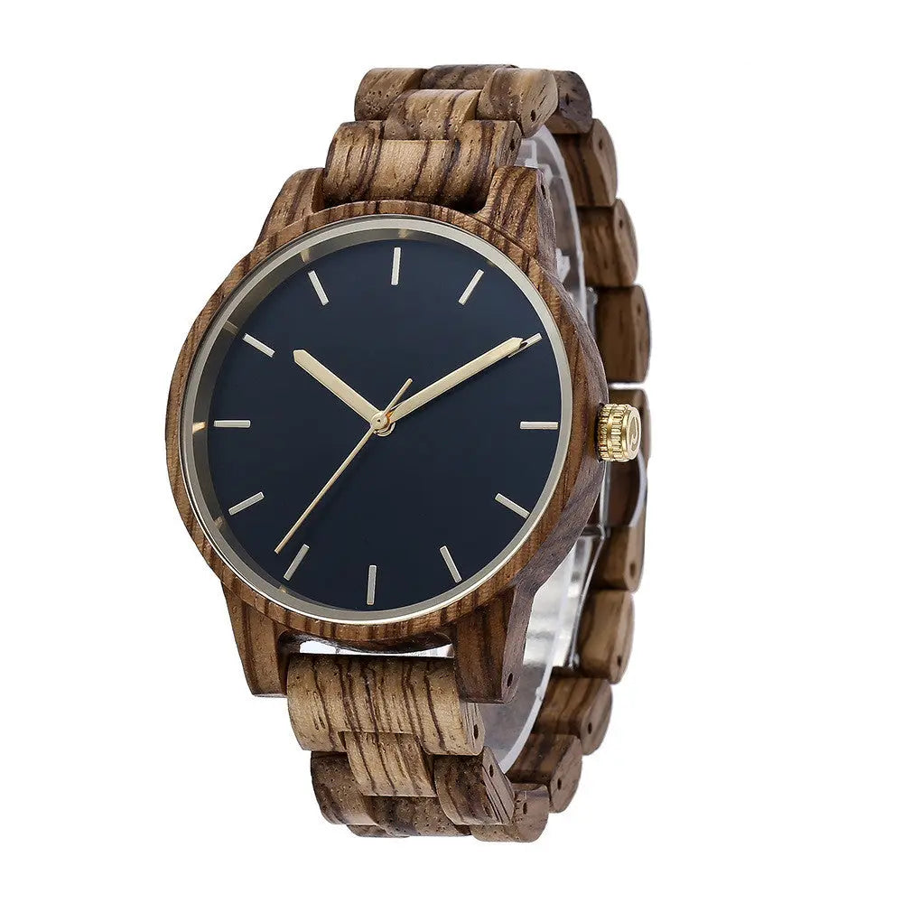 Vintage Casual Wood Watch Fashion - WAlMYe #