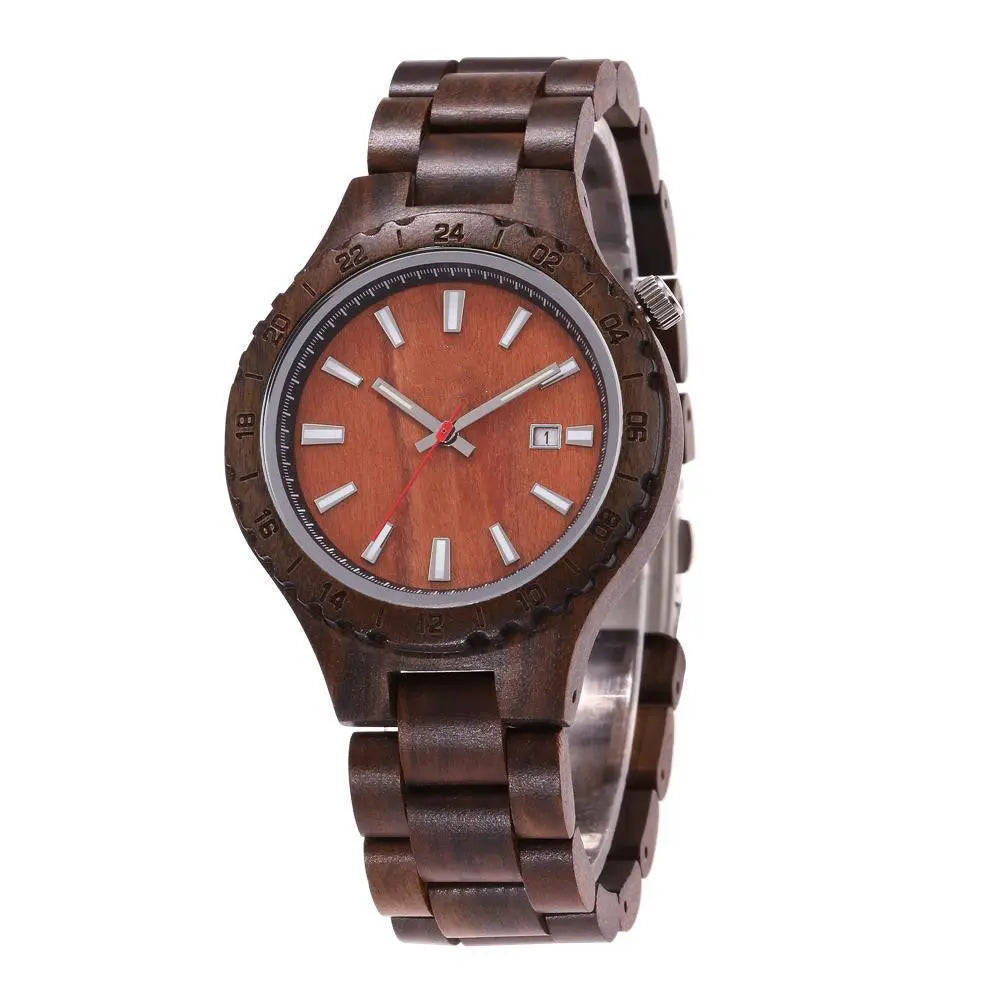 Vintage Casual Wood Watch Fashion - WAlMYe #