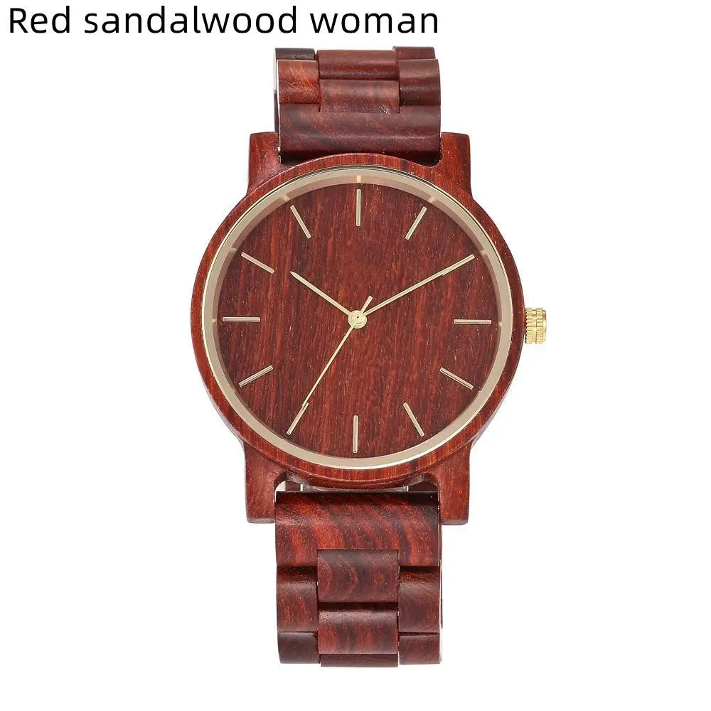 Vintage Casual Wood Watch Fashion - WAlMYe #