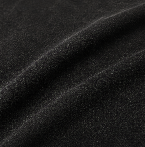 WALMYE Archive Heavyweight Vintage Washed Frayed Tee – Black