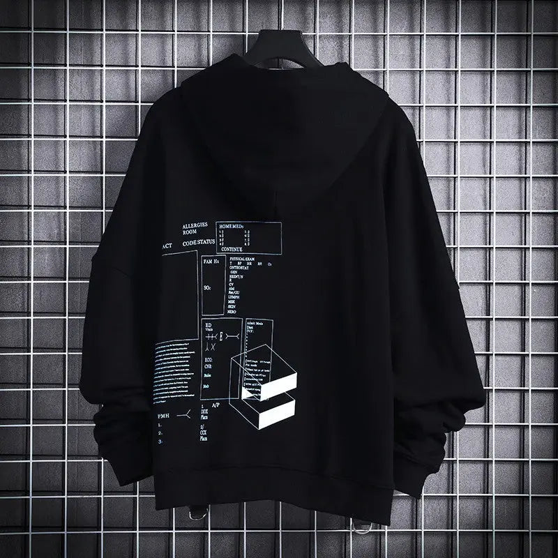 WLS Dark Digit Hoodie - WAlMYe #