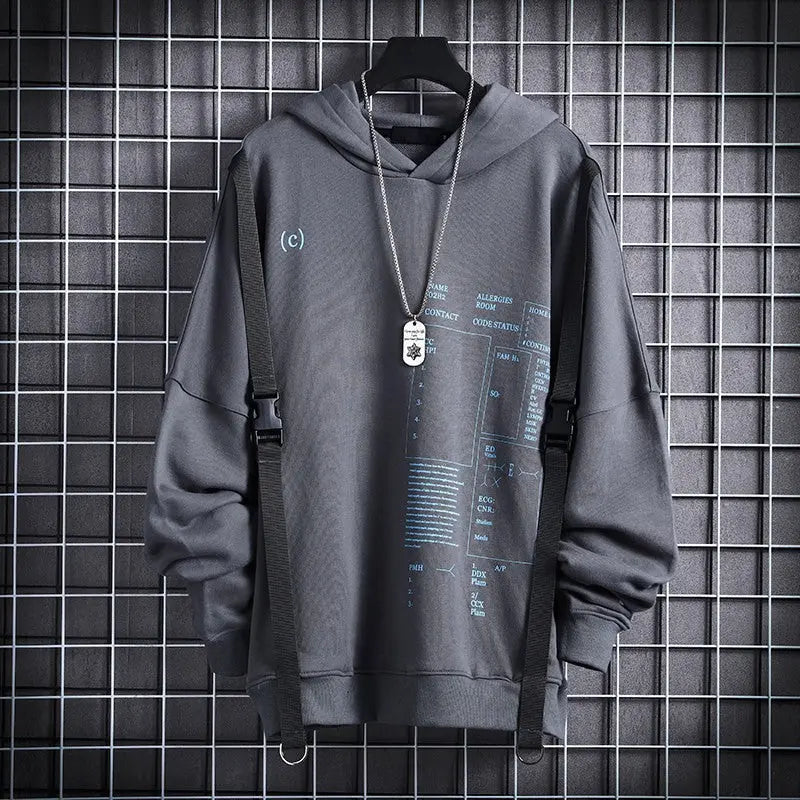 WLS Dark Digit Hoodie - WAlMYe #