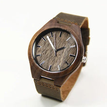 Load image into Gallery viewer, Walnut Wooden Wrist watches - WAlMYe #
