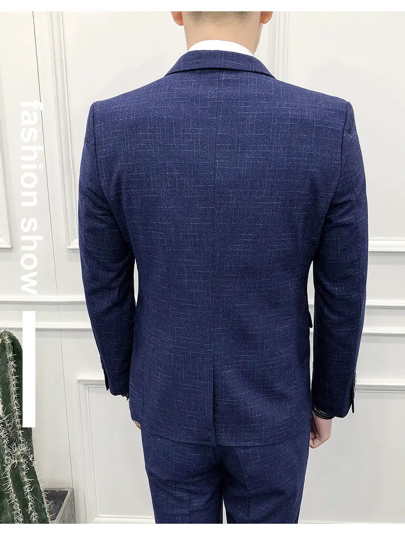 Wedding groomsmen wedding suit men's suit - WAlMYe #