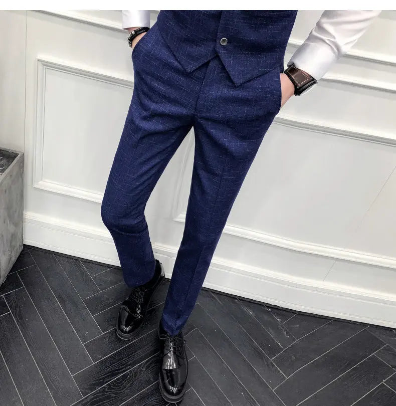 Wedding groomsmen wedding suit men's suit - WAlMYe #