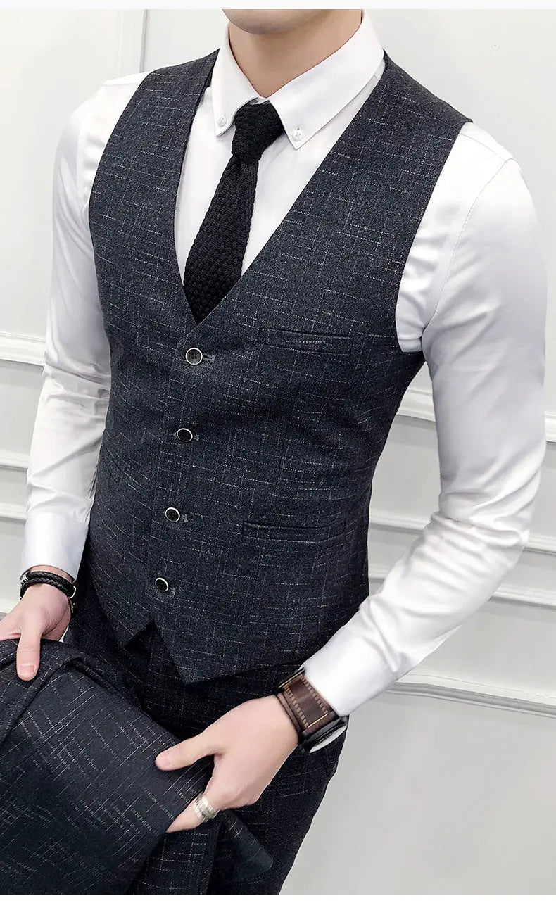Wedding groomsmen wedding suit men's suit - WAlMYe #