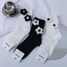 Load image into Gallery viewer, Women&#39;s Fashion Three-dimensional Handmade Flower Socks - WAlMYe #
