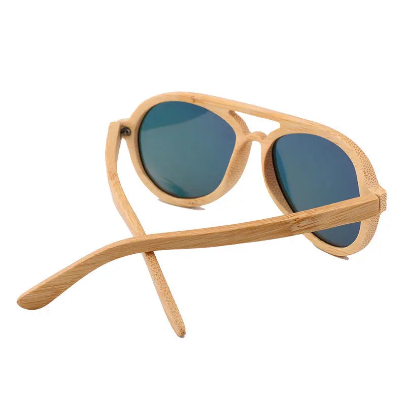 Wooden Frame Sunglasses Unisex - WAlMYe #