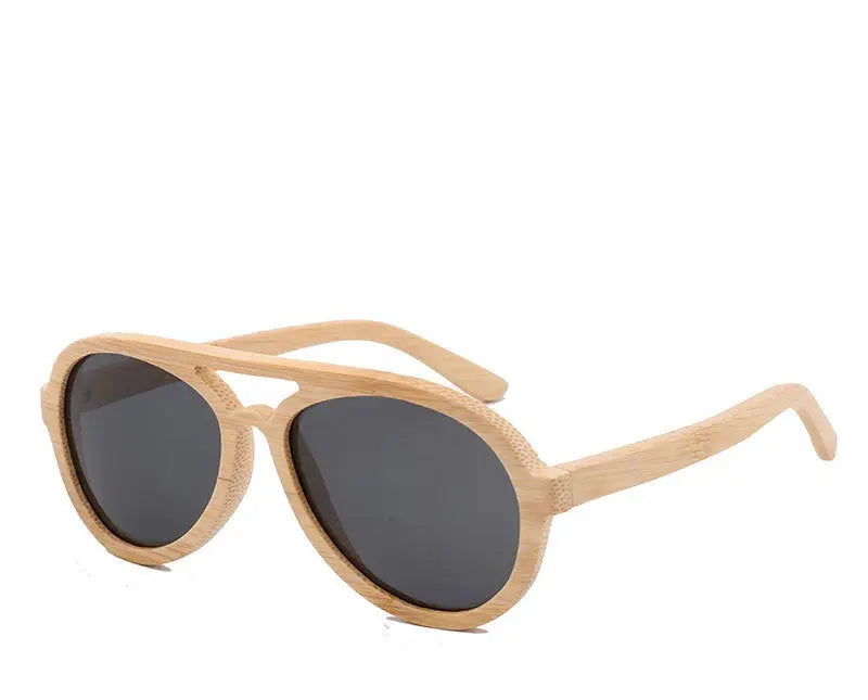 Wooden Frame Sunglasses Unisex - WAlMYe #