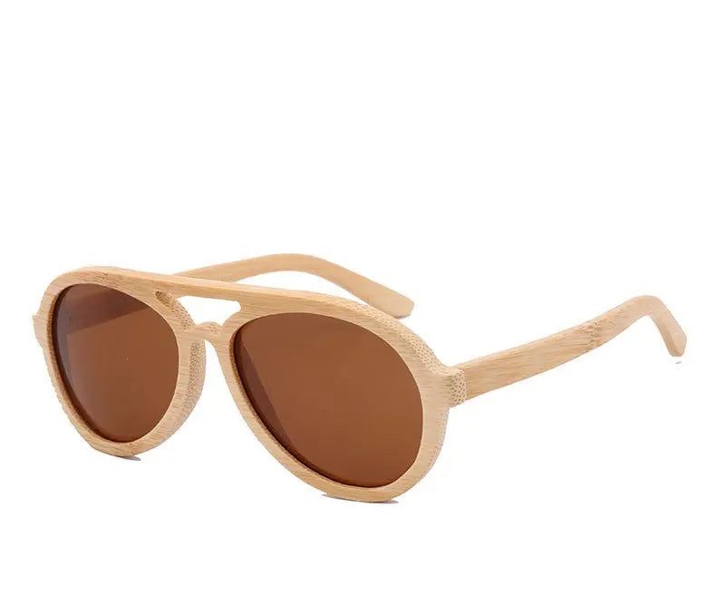 Wooden Frame Sunglasses Unisex - WAlMYe #