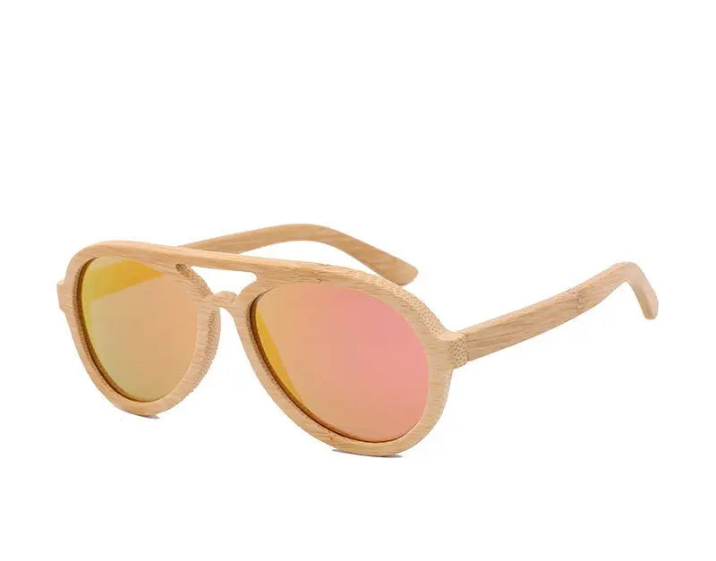 Wooden Frame Sunglasses Unisex - WAlMYe #