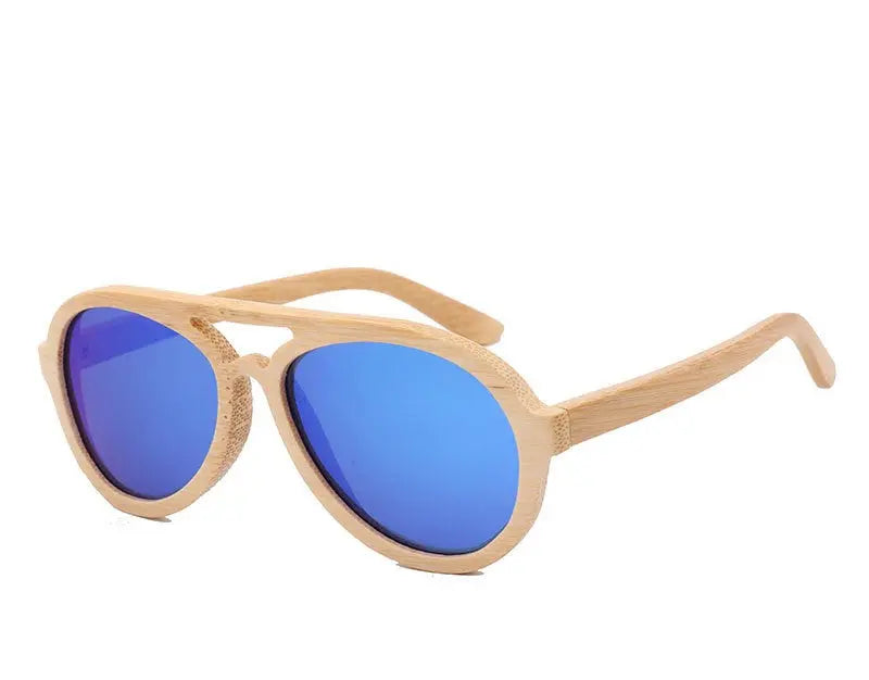 Wooden Frame Sunglasses Unisex - WAlMYe #
