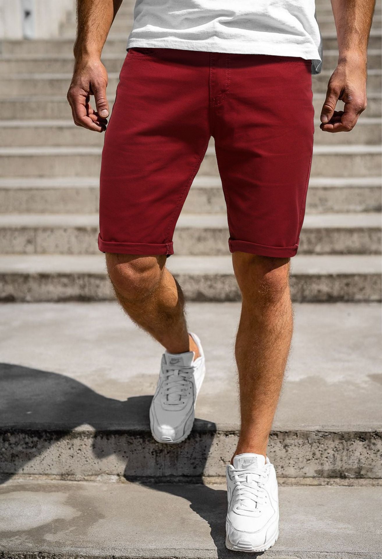 New Style Denim Shorts Five-Point Pants Casual Plus Size Shorts - WAlMYe #