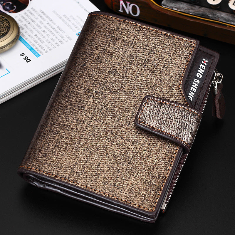 Men's Wallet Vertical Casual Korean Style 30 Off Money Wallet Wallet - WAlMYe #