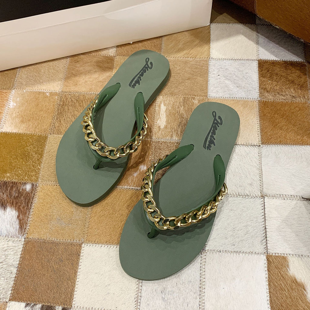 Net Red Rhinestone Slippers Women - WAlMYe #