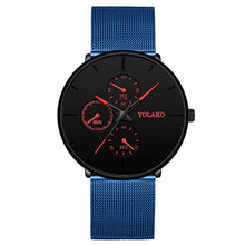 Load image into Gallery viewer, Fashionable ultra-thin mesh belt men&#39;s watch - WAlMYe #
