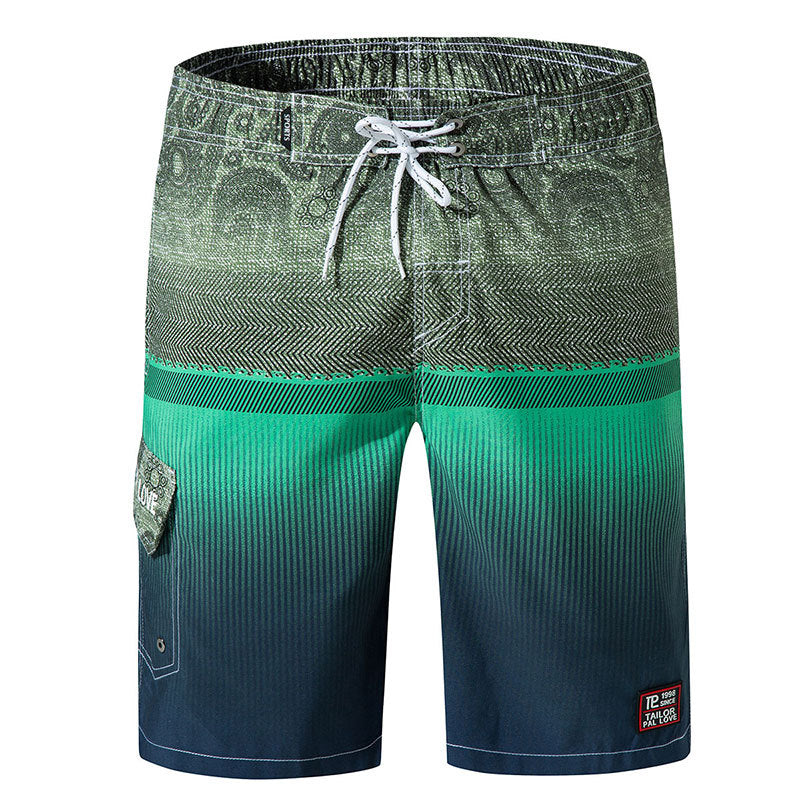 Men's Summer Casual Pants Loose Fashion Personality Male Five-point Pants Youth Straight Shorts - WAlMYe #