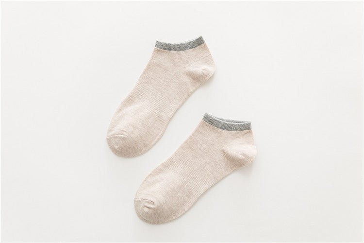 Adult Sports Socks, Men'S Boat Socks, Cotton Socks, Waist Socks - WAlMYe #