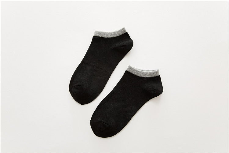 Adult Sports Socks, Men'S Boat Socks, Cotton Socks, Waist Socks - WAlMYe #