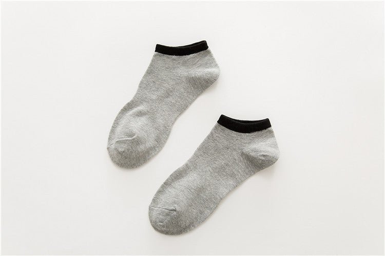 Adult Sports Socks, Men'S Boat Socks, Cotton Socks, Waist Socks - WAlMYe #