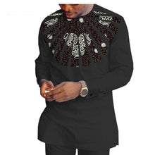 Load image into Gallery viewer, African Ethnic Printing Batik Cotton Men&#39;S Casual Suit - WAlMYe #
