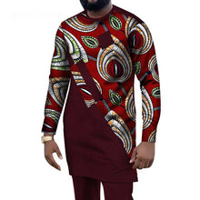 Load image into Gallery viewer, African Ethnic Style Men&#39;S Casual Suit African Ethnic Wax Cloth Men&#39;S Suit Cross-Border E-Commerce Supply Wholesale - WAlMYe #
