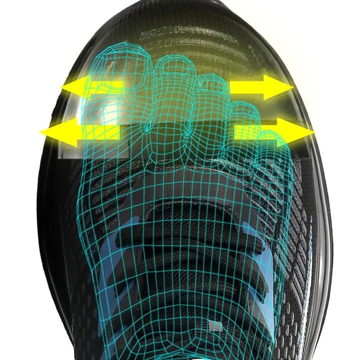 Air Cushion Bottom Light Leisure Safety Shoes Steel Head - WAlMYe #