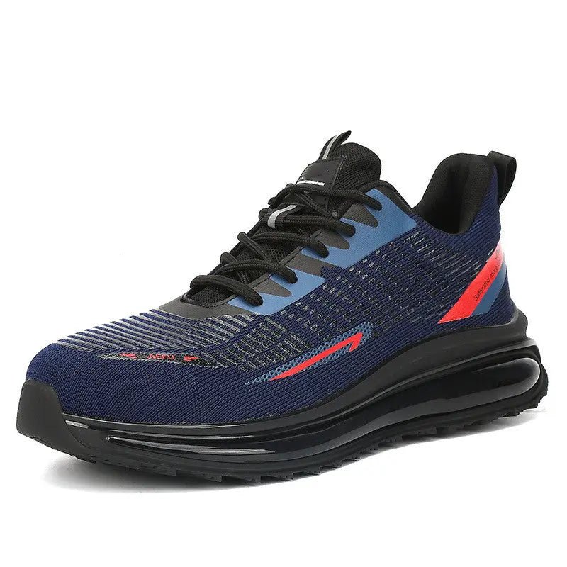 Air Cushion Bottom Light Leisure Safety Shoes Steel Head - WAlMYe #