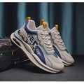 Air Cushion Mesh Sneakers Personalized Fashion Lace Up Sports Shoes Men Casual Versatile Breathable Walking Running Shoes - WALMYE #