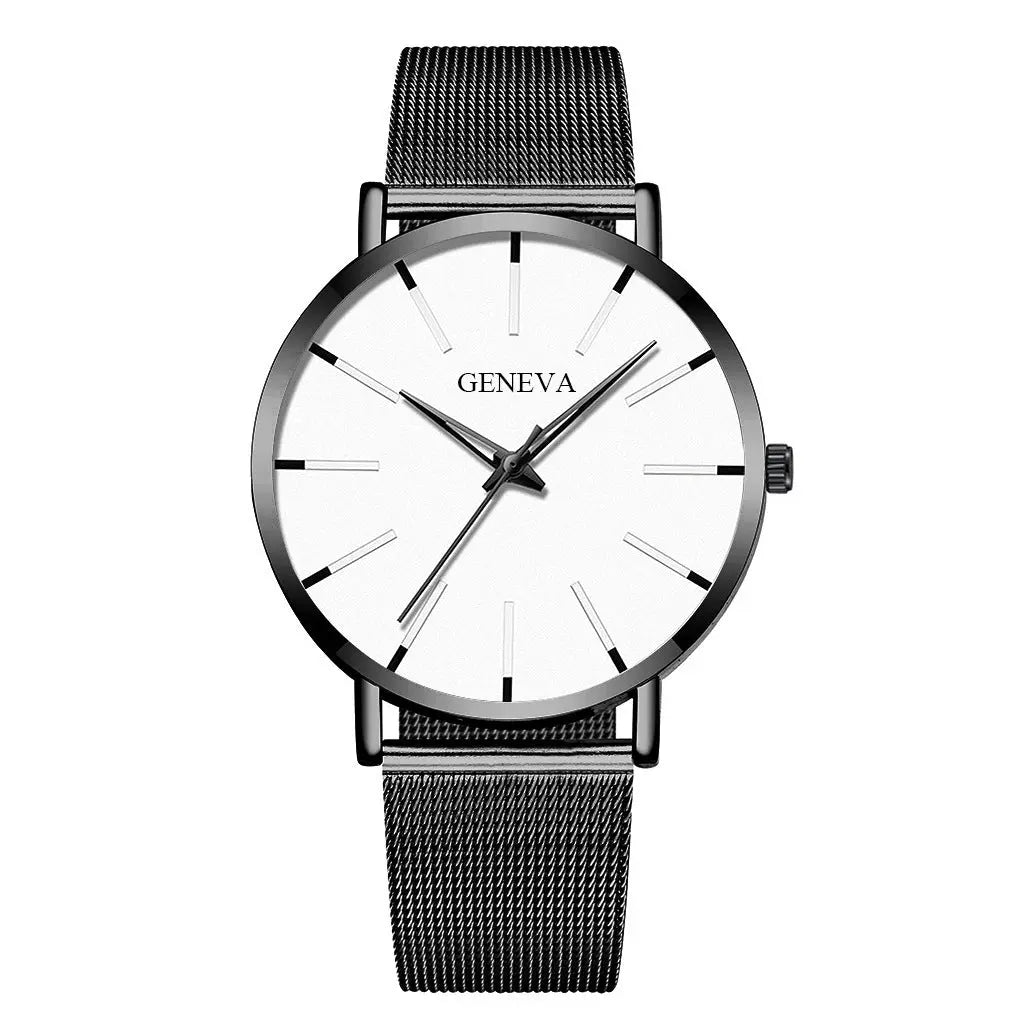 Alloy mesh belt men's watch - WAlMYe #