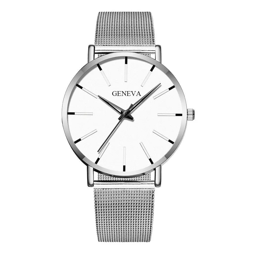 Alloy mesh belt men's watch - WAlMYe #