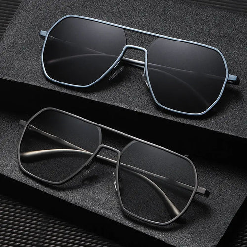 Aluminum Magnesium Color Changing Glasses For Day And Night - WAlMYe #